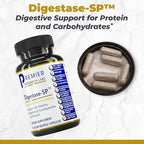 Premier Research Labs Digestase-SP - Enzymes for Digestion, Fermented Digestive Enzymes for Women & Men, Gut Health Support Pills with Peptidase, Hemicellulase - 60 Vegetarian Capsules