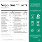 Needed. Multivitamin with Choline Capsules for Prenatal, Pregnancy, Breastfeeding, Postpartum | Expertly-Formulated & Third-Party Tested| 30-Day Supply