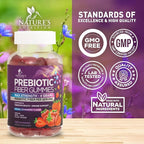 Fiber Gummies For Adults - Daily 3X Strength Soulable Fiber 4g Per Serving Gummy Supplement, Prebiotic Gummy Digestive Health Support - Plant Based Fiber Regularity & Digestion Support - 120 Gummies
