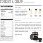 Isopure Zero Carb 100% Pure Whey Isolate Protein Powder, Gluten Free, With Vitamins, Cookies & Cream, 25g Protein Per Serving, 1 Lb, 15 Servings (Packaging May Vary)