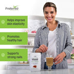 Keto Collagen Protein Powder with MCT Oil – Keto and Paleo Friendly Pure Grass Fed Pasture Raised Hydrolyzed Collagen Peptides KEYTO Salted Caramel Flavor