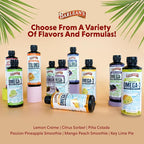 Barlean's Omega 3 Fish Oil Liquid Supplement with Vitamin D for Men and Women, 1080mg of EPA and DHA Fatty Acid, Promotes Brain & Heart Health - Non-GMO, Mango Peach, 32 oz