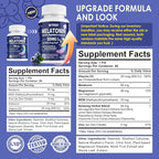 NEVISS Melatonin 50 mg for Adults - Extra Strength 9-in-1 Fast Dissolve Sublingual - High Dose with Magnesium Glycinate, Vitamin D3, Ashwagandha, Lemon Balm, Chamomile, Sugar Free, Vegan,60 Tablets