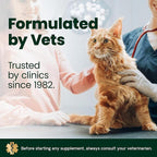 VetriScience Ultimate Strength Healthy Hip & Joint Powder, GlycoFlex Glucosamine, Chondroitin and Green Lipped Mussels Joint Supplement for Cats, Cheese & Chicken, 60 Scoops