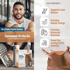WonderSlim Meal Replacement Shake, Chocolate Salted Caramel, 15g Protein, 24 Vitamins & Minerals, Gluten Free, Low Carb (7ct)