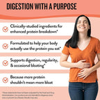 Legendairy Milk Digestive Enzymes for Women, Probiotics for Digestive Health, Gut Health Supplements, Bloating Relief for Women, Debloat Gas Relief w/Ginger & Fennel Bloat Baddie 60 Capsules