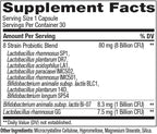 OLLY Big 10 Probiotic, Supports a Healthy Gut Microbiome,* 10 Billion CFUs, 30 Day Supply - 30 Count
