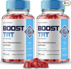 Boost TRT Gummies, Official Boost TRT Supplement Gummies - Maximum Strength Performance, All Natural Support Overall Health & Wellness, Premium BoostTRT Advanced Support Gummy Reviews (2 Pack)