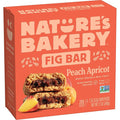 Nature's Bakery Whole Wheat Fig Bars, Peach Apricot, Vegan Snacks, Non-GMO (6 Count of 2 Ounce Bars), 12 Ounce