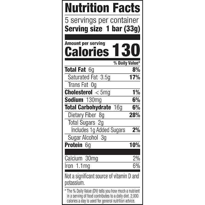 Fiber One Chewy Protein Bars, Caramel Nut, Protein Snacks, 1.17 oz, 5 ct (Pack of 4)