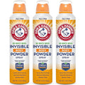 Arm & Hammer Invisible Body Powder Spray, Clear Talc-Free Body Odor & Sweat Control For Men & Women, Spray Body Powder For Women And Men, Arm And Hammer Body Spray Powder, 7 Oz (3 Pack)