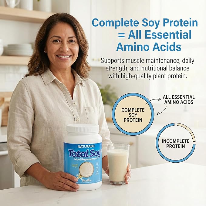 Naturade Total Soy, Weight Loss Shake, Vanilla, 1.2 lb (540 g)