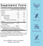 her own Probiotic & Prebiotic Gummy, Supports Digestive Health, Promotes Healthy Gut, Supports Immune Health, 5 Billion CFUs, Gluten and Soy Free, Vegan, 60 Gummies, 60 Servings