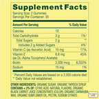 Spring Valley Biotin Vegetarian Gummies, Strawberry, 2500 mcg, 60 Count Pack of 01 + me Gusta Sticker