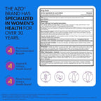 AZO Urinary Pain Relief Maximum Strength, Fast relief of UTI Pain, Burning & Urgency, Targets Source of Pain, #1 Most Trusted Brand, 24 Tablets