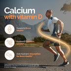 Zaytun Halal Calcium + Vitamin D3 for Bone Health, Boosts Calcium Absorption, 1 Per Day, Made in USA, Vegetarian, Halal Certified, 4 Month Supply