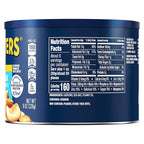 PLANTERS Salted Cashew Halves & Pieces, Party Snacks, Plant-Based Protein 8oz (1 Canister)