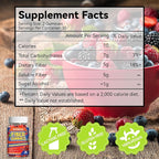 Fiber Gummies, Dietary Fiber, for Women and Men, Gut Health Support, Non-GMOs, Non-Gluten, Vegan, Mixed Berry and Strawberry Flavor, 120 Count Gummies