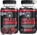 Coach Soak Shilajit Gummies 6-in-1: Tasty Raspberry Watermelon Flavor with Ashwagandha, Lion’s Mane, Irish Sea Moss, Beet Root & Black Seed Oil - Lab Tested Pure Shilajit for Men and Women | 120 ct