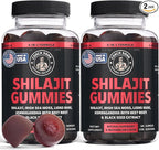 Coach Soak Shilajit Gummies 6-in-1: Tasty Raspberry Watermelon Flavor with Ashwagandha, Lion’s Mane, Irish Sea Moss, Beet Root & Black Seed Oil - Lab Tested Pure Shilajit for Men and Women | 120 ct