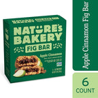 Nature's Bakery Fig Bars, Apple Cinnamon, 2 Oz, 6 Ct (Pack of 2)