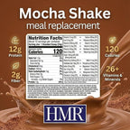 HMR 120 Shake Meal Replacement Powder | Mocha Shake Mix to Support Healthy Weight Loss | 12g of Protein | Nutritional Drink | Low Calorie Food | 12 Servings