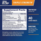 Osteo Bi-Flex Triple Strength Glucosamine Chondroitin Supplement, Improve Joint Function, Strength, Flexibility, Mobility 40 Coated Tablets