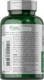 Horbäach Lions Mane Mushroom Extract | 120 Capsules | Vegetarian, Non-GMO, Gluten Free Supplement