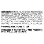 Atkins Peanut Butter High Protein Cookie, Keto Snacks, 3g Net Carb, 1g Sugar, Low Sugar Snacks, Low Carb Treats, 4 Count