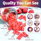 Potassium Citrate Gummies 2000mg, High Potency Electrolyte Gummies, Potassium Supplement with Magnesium glycinate, Zinc, Vitamin C D3 K2, for Electrolyte Balance, Leg Cramps, Muscle Support, 60 Chews