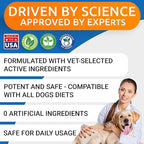 BARK&SPARK Liquid Collagen for Dogs w/Glucosamine (16 OZ) Advanced Mobility Joint Supplement for Dogs - Advanced Formula w/Chondroitin, MSM - Hip & Joint + Skin & Coat Care - Made in USA