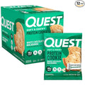 Quest Nutrition White Chocolate Macadamia Protein Cookie, 15g Protein, 1g Sugar, 2g Net Carbs, Keto Friendly, High Protein, Low Carb; 12 Count