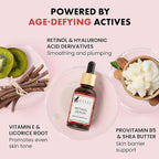 Eclat Skincare Renewing Retinol Serum for Face - Anti Aging Serum with Hyaluronic Acid & Aloe Vera – Hydrates and Improves the Signs of Aging (Fine Lines, Wrinkles & Dark Spots) 1 Fl Oz