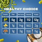 Where You Bean Edamame Beans Snack (Sea Salt) - Crunchy and Dry Roasted Edamame Beans - High Protein Snacks, Keto and Vegan Healthy Snacks for Adults & Low Carb Snack 0.9 oz (Pack of 8)