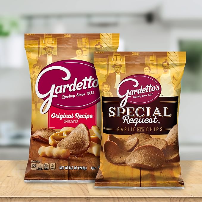 Gardetto's Original Recipe Snack Mix Multipack 17.5 oz (Pack of 4)