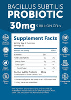 Lunakai USA Made Probiotic Gummies - 5 Billion CFUs, Vegan, Non-GMO, Gluten-Free - Digestive & Immune Support for Women & Men - 3 Pack