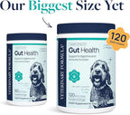 Veterinary Formula Gut Health Supplement for Dogs – Vet-Formulated Probiotic Chews with Digestive Enzymes & Fiber – Smart Vitality Support Digestive Health, Gut Balance & Stool Quality, 120 Soft Chews