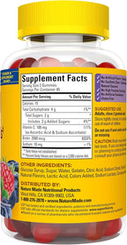 Nature Made Hair Skin and Nails with Biotin 2500 mcg, Dietary Supplement for Healthy Hair, Skin & Nails Support, 90 Gummies, 45 Day Supply