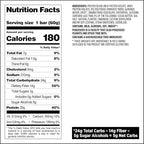 Quest Nutrition Oatmeal Chocolate Chip Protein Bars, 20g Protein, 1g Sugar, 5g Net Carb, Gluten Free, Keto Friendly, 4 Count