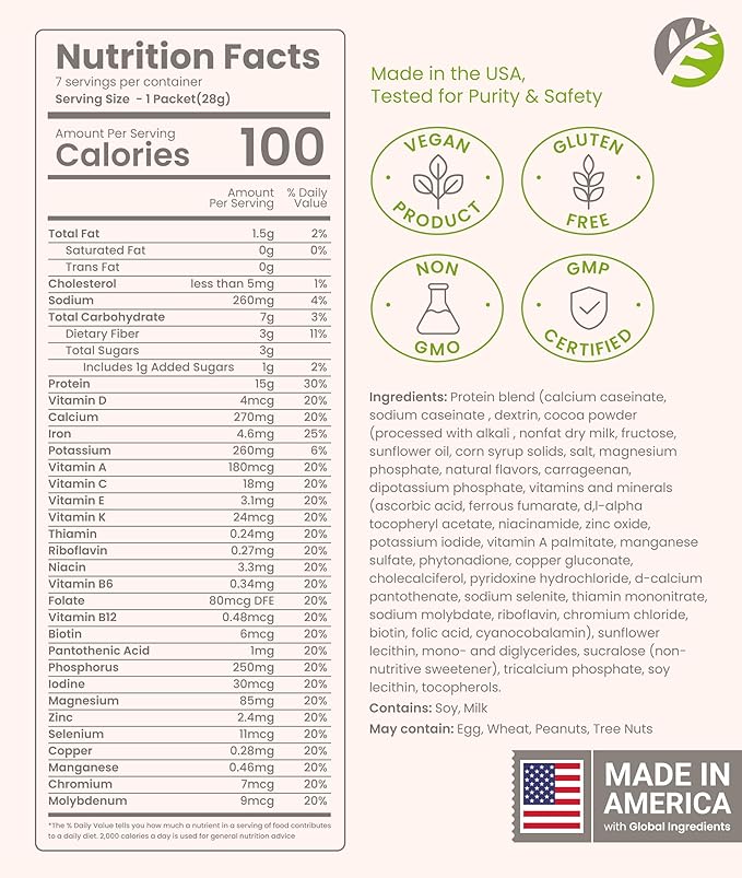 BariSlim High Protein Shake - Delicious & Nutritious Meal Replacement Shake - Low Sugar & Carb - Formulated for Bariatric Patients & Post-Weight Loss Surgery Support | Chocolate Shake (9 oz)