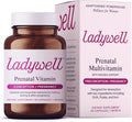 Ladywell Prenatal Multivitamin | Conception, Pregnancy & Postpartum | Key Ingredients Including DHA, Folate & Iron | Expertly-Formulated & Tested | Designed for Absorption with Nausea Support, 60 Ct