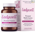 Ladywell Prenatal Multivitamin | Conception, Pregnancy & Postpartum | Key Ingredients Including DHA, Folate & Iron | Expertly-Formulated & Tested | Designed for Absorption with Nausea Support, 2-Pack