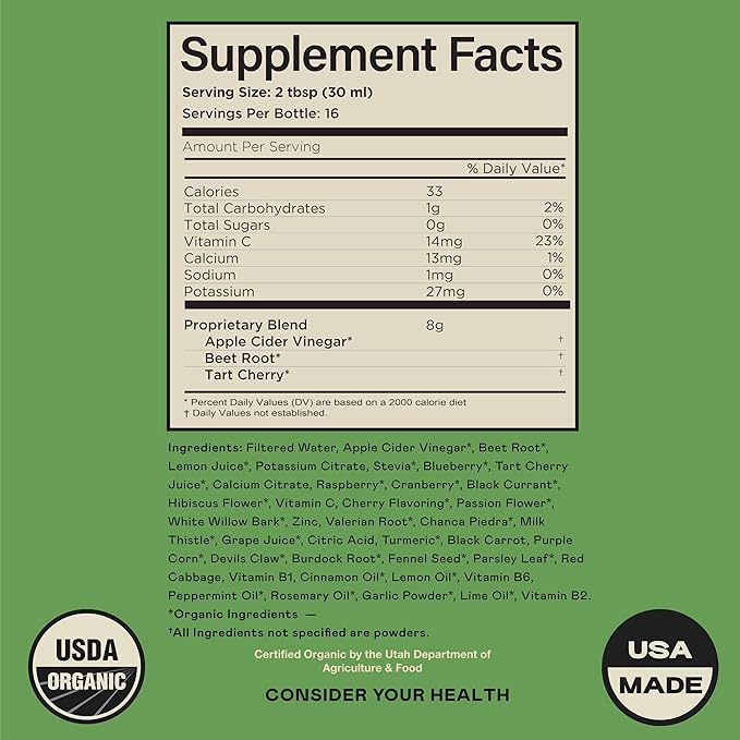 Complete Natural Products Joint Support Complete – 16 Fl Oz Organic Liquid Joint Supplement with Glucosamine Chondroitin MSM – Natural Uric Acid Cleanse & Herbal Joint Health Support for Mobility