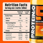 Protein2o Hydration Drink - 2-in-1 Liquid Clear Whey Protein Isolate and Electrolyte Drink - 20g Protein, Vitamins B5, B6 - Post-Workout Recovery - 16.9 Fl Oz - 12 Count Variety Pack
