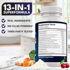 Glucosamine Chondroitin, MSM, Turmeric Curcumin, Collagen, Hyaluronic Acid, Omega 3 – Health Supplement for Men & Women – 360 Count
