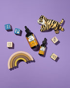 Herb Pharm Organic Kids Herbal Hug: Nervous System Support with Skullcap, Passionflower, Mullein & Oat Seed | Fast-Absorbing & Alcohol-Free, Kid-Friendly Taste, Extract for Kids, 1 oz*