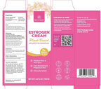 Estrogen Cream For Women Menopause Relief: Natural Phyto-estrogens Cream for Mature Skin - Hormone Balance & Skin Firmness (3.4 Fl Oz)