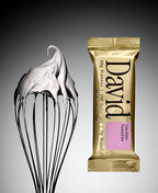 David High Protein Bars - 0g of Sugar, Low Carb, Gluten Free - 28g of Protein, 150 Calories - On-The-Go Snack - Cake Batter Flavor, Pack of 12