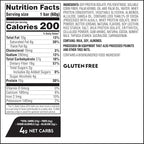 Atkins High Protein Bars, Brownie Delight Flavor, 15g of Protein, 4g Net Carbs, Keto Protein Bars, Low Sugar, 4 Count