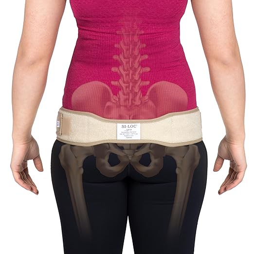 OPTP SI-LOC, SI Joint Belt for Women, Sacroiliac Belt, Lower Back Support Belts for Men, Low Back & Pelvic Pain Relief - Large/Extra Large